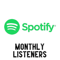 Oyentes mensuales en Spotify